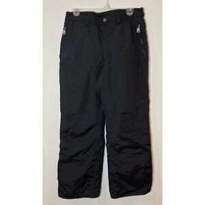 Bogner Ski Snow Pants Straight Leg Made in USA Nylon Black Size 12